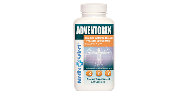 Adventorex Review – Bottle Image of Male Health Supplement