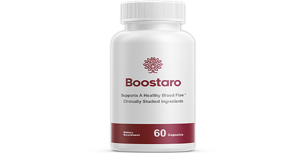 Boostaro Review – Male Performance Supplement Bottle Image