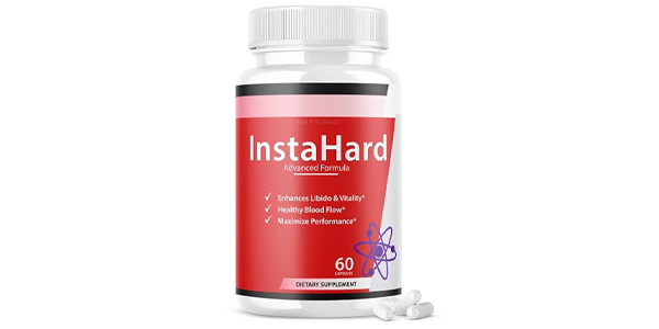 InstaHard Review – Natural Male Vitality Supplement Bottle
