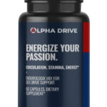 Alpha Drive Review – Male Performance & Testosterone Booster Bottle