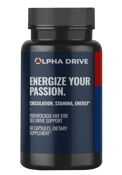 Alpha Drive Review – Male Performance & Testosterone Booster Bottle