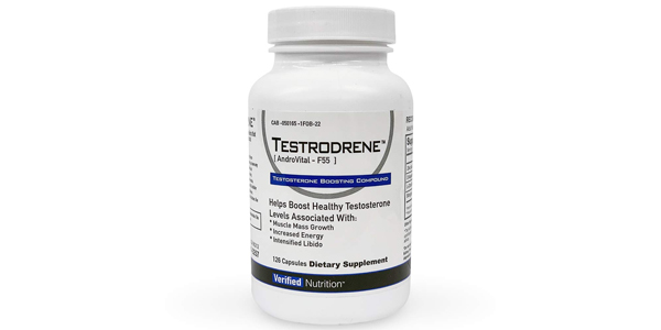 Testrodrene Bottle – Natural Testosterone Booster Featured in Testrodrene Review
