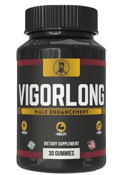 VigorLong Gummies Review – Male Vitality Supplement Bottle