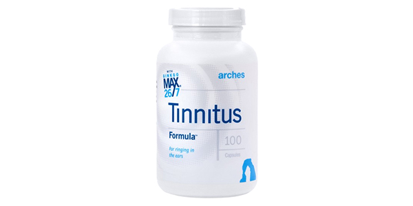 Arches Tinnitus Formula Review – Tinnitus Relief Supplement Bottle
