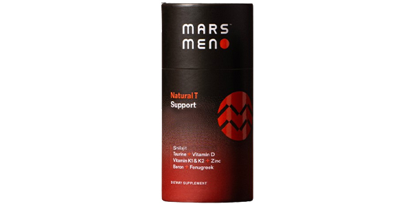 Mars Men Testosterone Support Review – Testosterone Booster Bottle