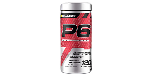 P6 Original Review – Testosterone Booster Supplement Bottle