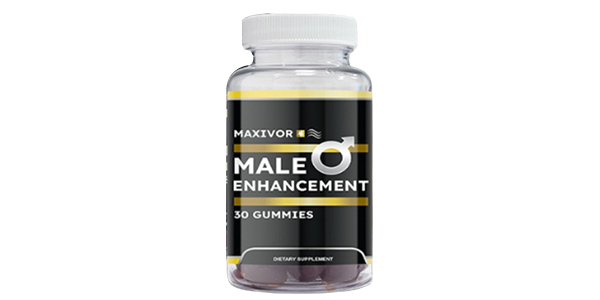 Maxivor Male Enhancement Gummies Review – Supplement Bottle Image