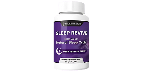 Sleep Revive Review – Natural Sleep Aid Supplement Bottle