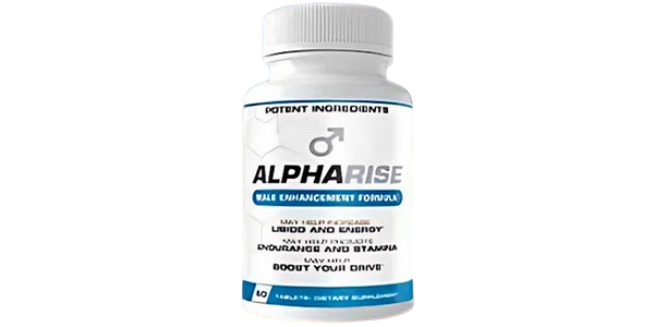 AlphaRise Male Enhancement Review – Bottle Image for Sexual Health Support