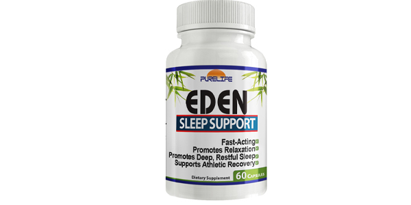 Eden Sleep Support Review – Bottle Image for Restful Sleep