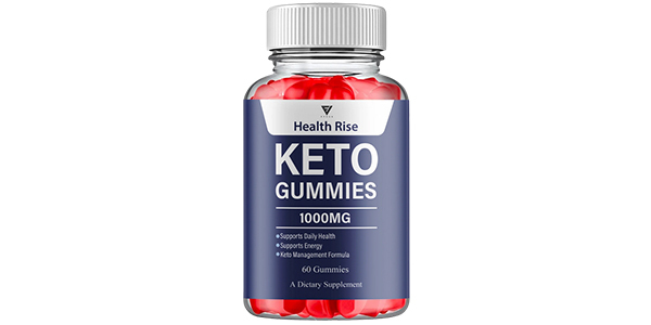Health Rise Keto Gummies Review – Bottle Image of Ketogenic Support Supplement