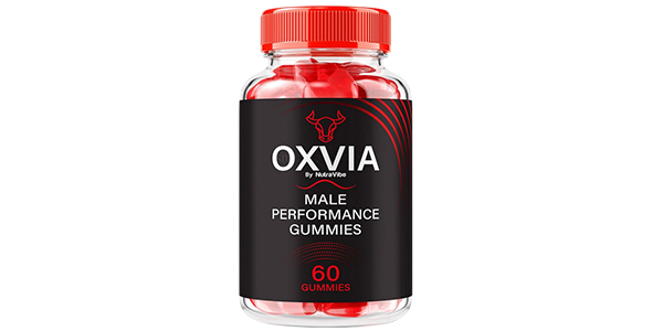 Oxvia Male Enhancement Gummies Review – Product Bottle Image