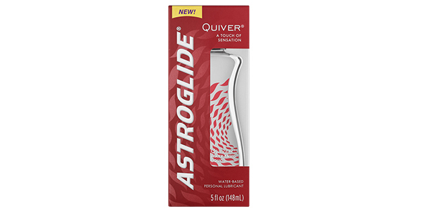 Astroglide Quiver Review – Tingling Personal Lubricant Bottle