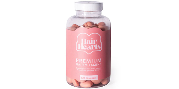 Hair Hearts Review – Hair Growth Supplement Bottle Image