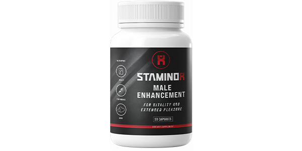 Staminox Review – Male Performance & Strength Supplement Bottle