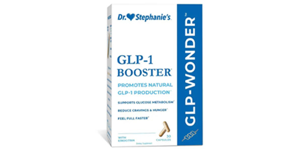 Dr. Stephanie's GLP-Wonder Review – GLP-1 Appetite Support Supplement Bottle