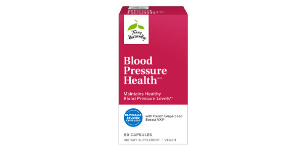 Terry Naturally Blood Pressure Review – Cardiovascular Support Supplement Bottle