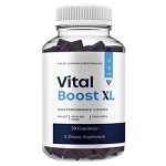 Vital Boost XL Gummies Review – Male Vitality & Performance Supplement Bottle