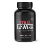 Steel Power Review – Male Health Supplement Bottle for Energy, Stamina & Libido Support