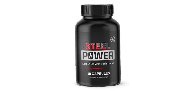 Steel Power Review – Male Health Supplement Bottle for Energy, Stamina & Libido Support
