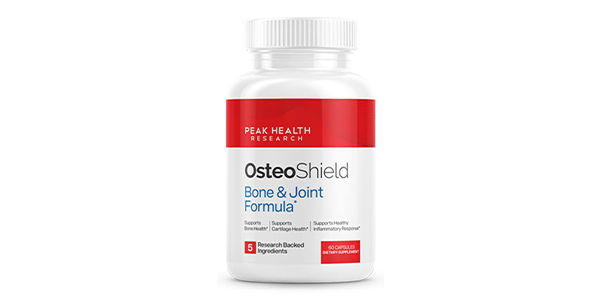 OsteoShield Review – Bone Health Supplement Bottle